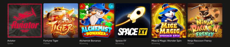 Populære spil i Granawin